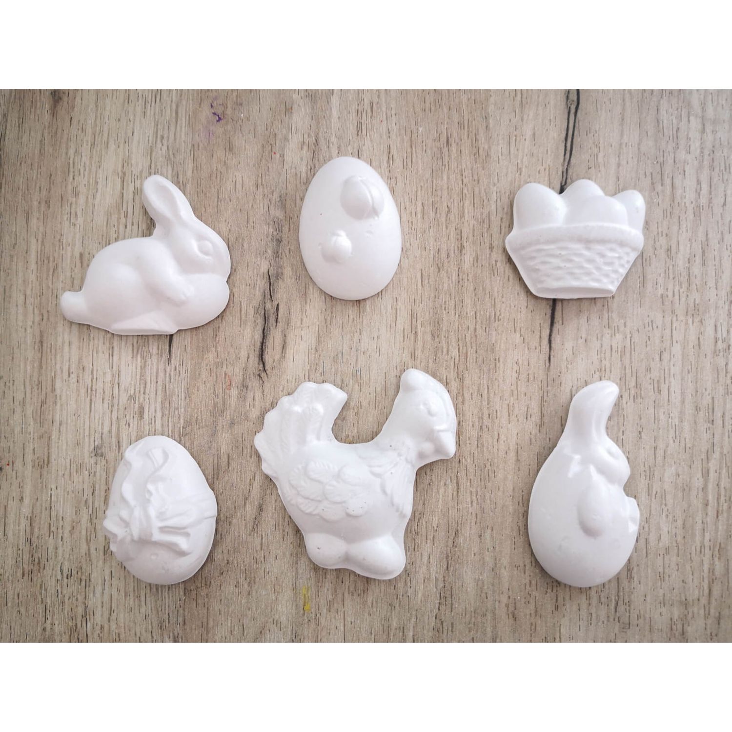 Set figurine de pictat, din ipsos, Paste fotografia produsului View 2 L