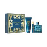 Set Cadou Versace Eros, Barbati, 100 ml Apa de Toaleta + 150 ml Gel de dus + 10 ml Apa de Toaleta fotografia produsului