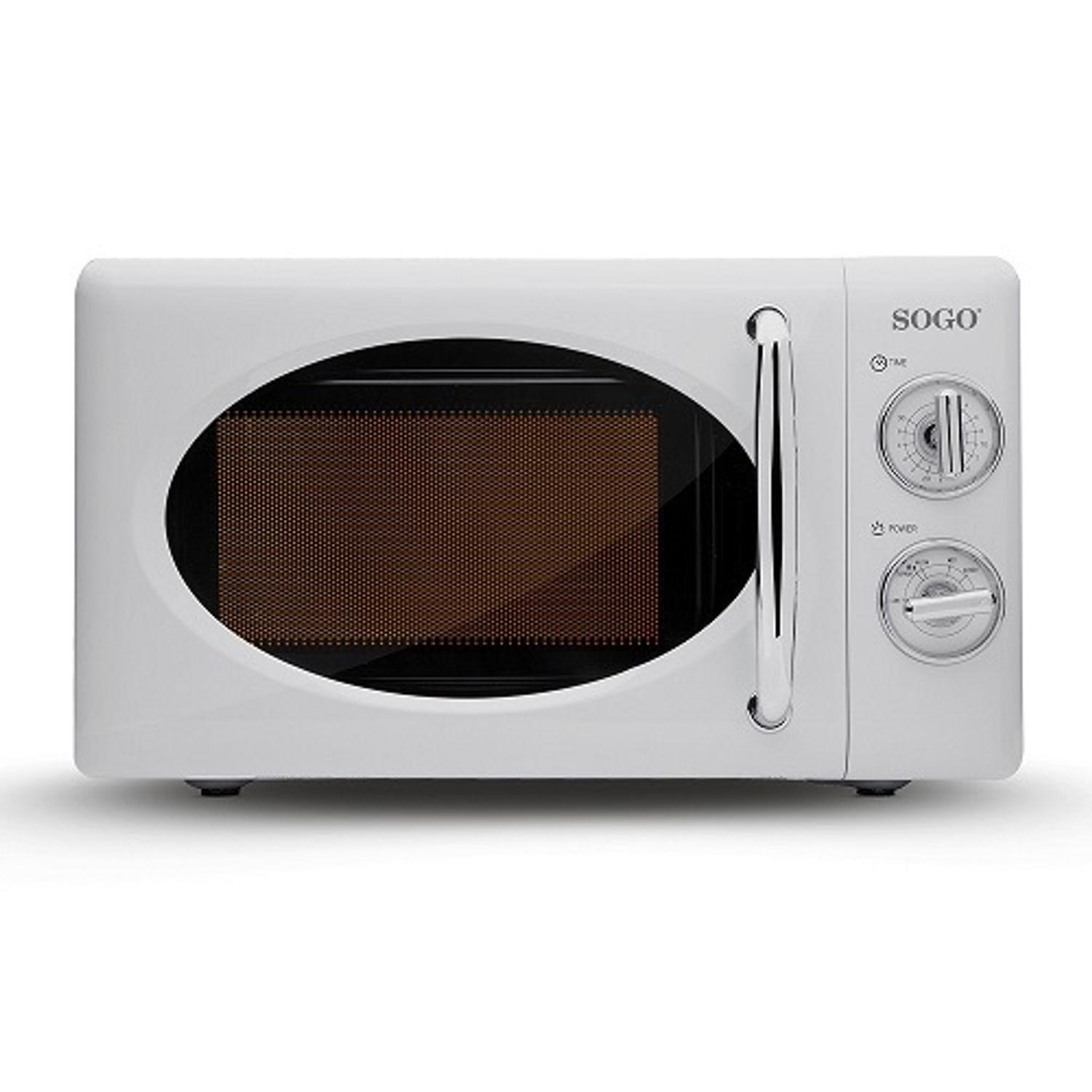 Cuptor cu microunde retro vintage, SOGO HOR-SS-890W,20l, 700W, timer, Alb fotografia produsului View 2 L