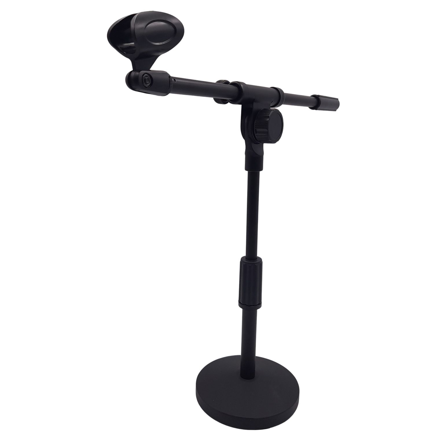 Stativ profesional pentru microfon IdeallStore&reg;, Sound Helper, metalic, 40 cm, negru fotografia produsului View 4 L