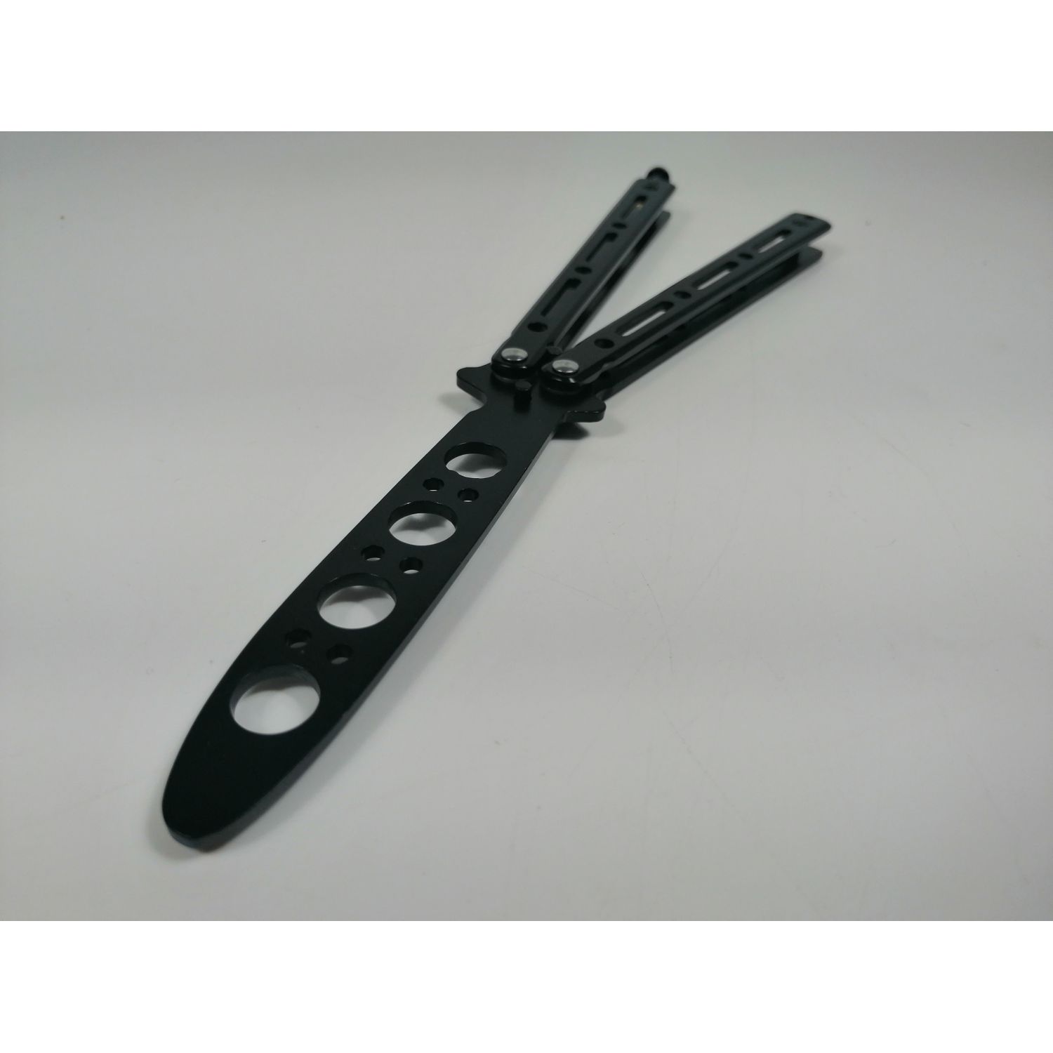 Set Nunceag, 31 cm si briceag fluture, 22 cm, negru fotografia produsului View 10 L
