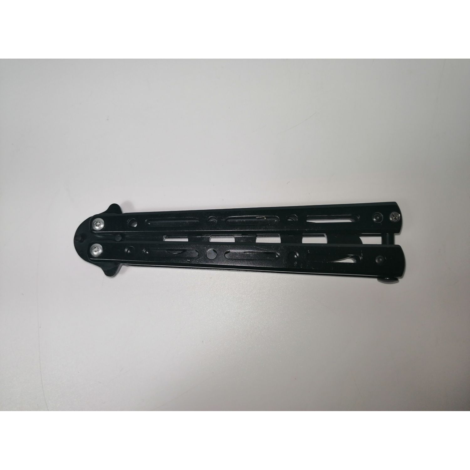 Set Nunceag, 31 cm si briceag fluture, 22 cm, negru fotografia produsului View 12 L
