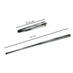 Set baston telescopic din otel, argintiu, 64 cm + pumnal craniu fotografia produsului View 6 S