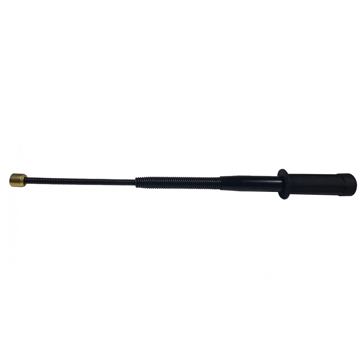 Baston telescopic flexibil maner cauciuc, 47 cm, negru fotografia produsului View 4 L