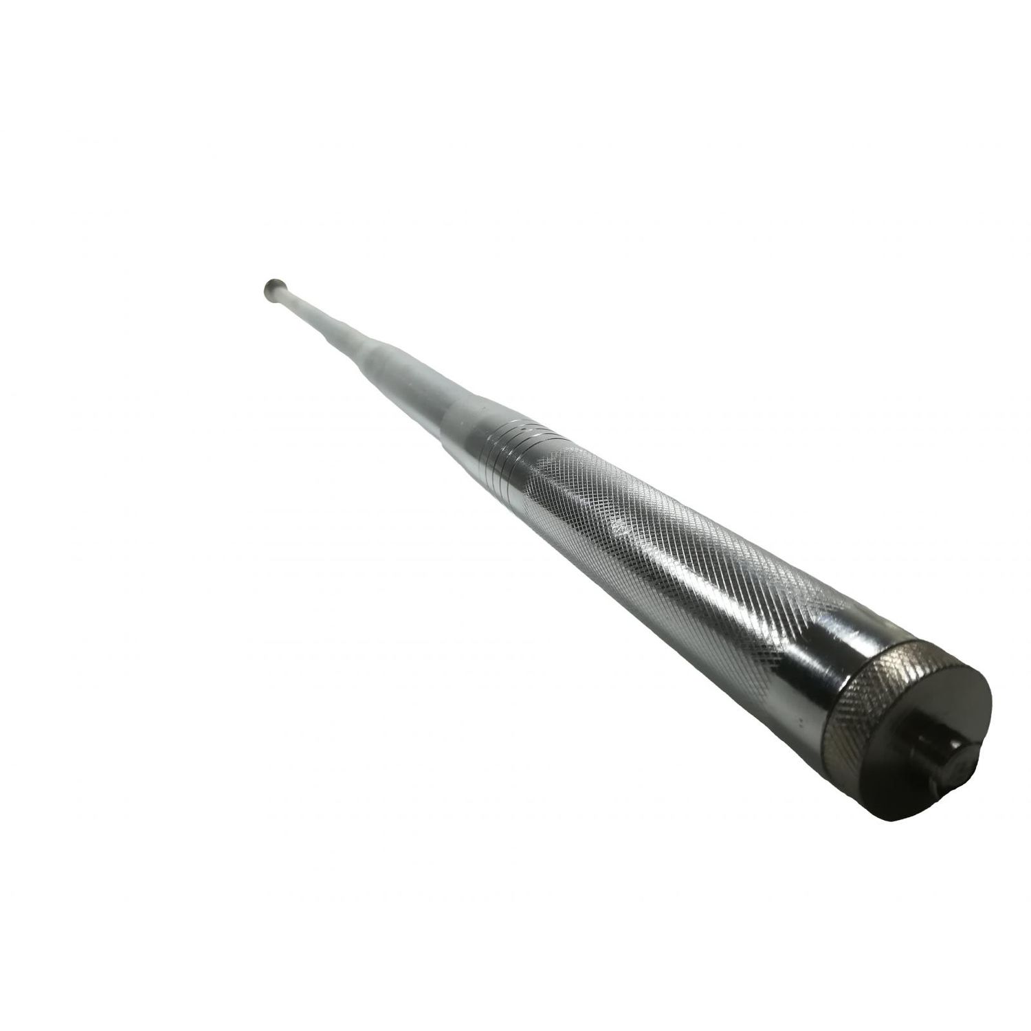 Baston telescopic din otel, argintiu, 77 cm, 4 sectiuni fotografia produsului View 4 L