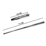 Baston telescopic din otel, argintiu, 77 cm, 4 sectiuni fotografia produsului View 3 S