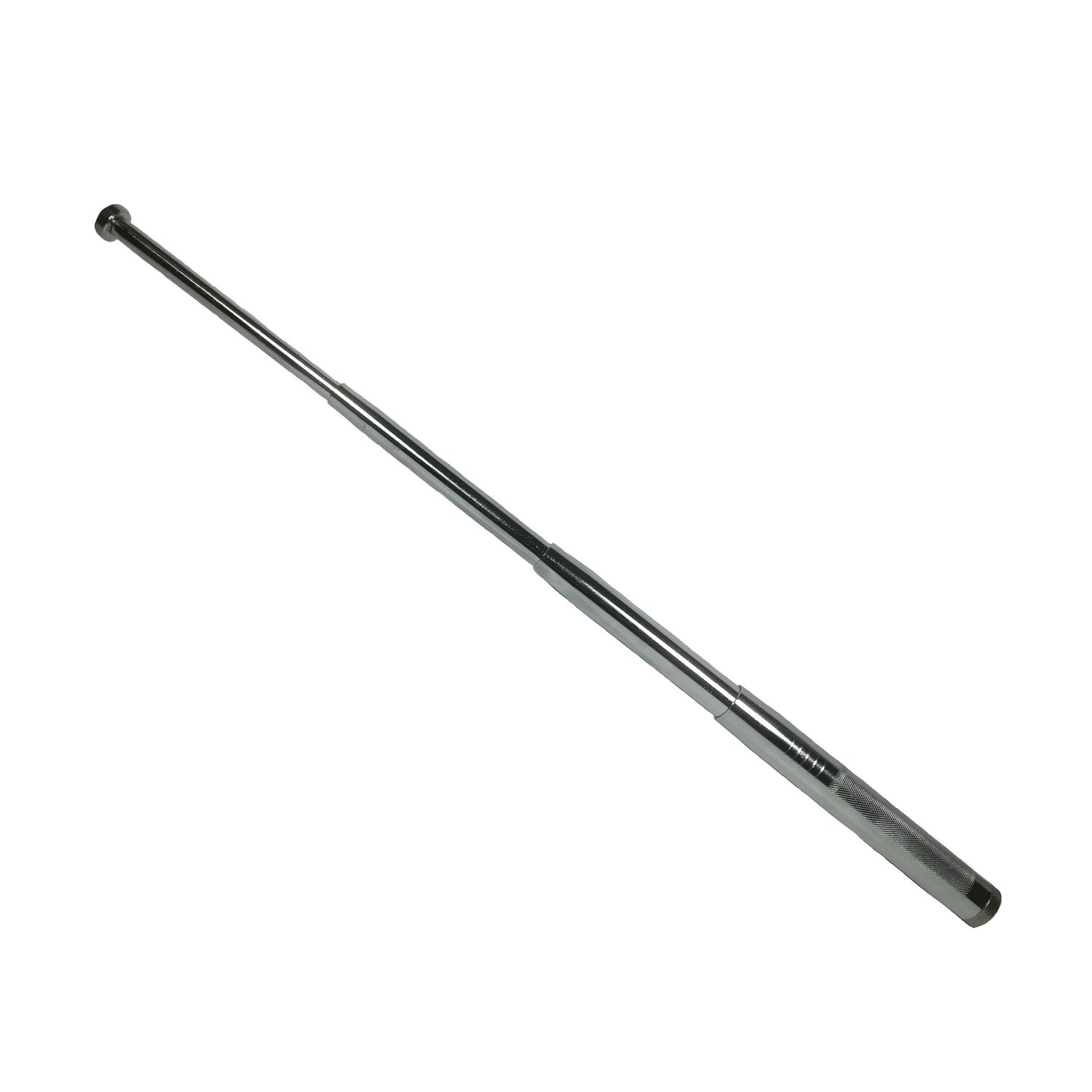 Baston telescopic 65 cm, argintiu, 4 sectiuni, cadou spray NATO 60 ml fotografia produsului View 4 L