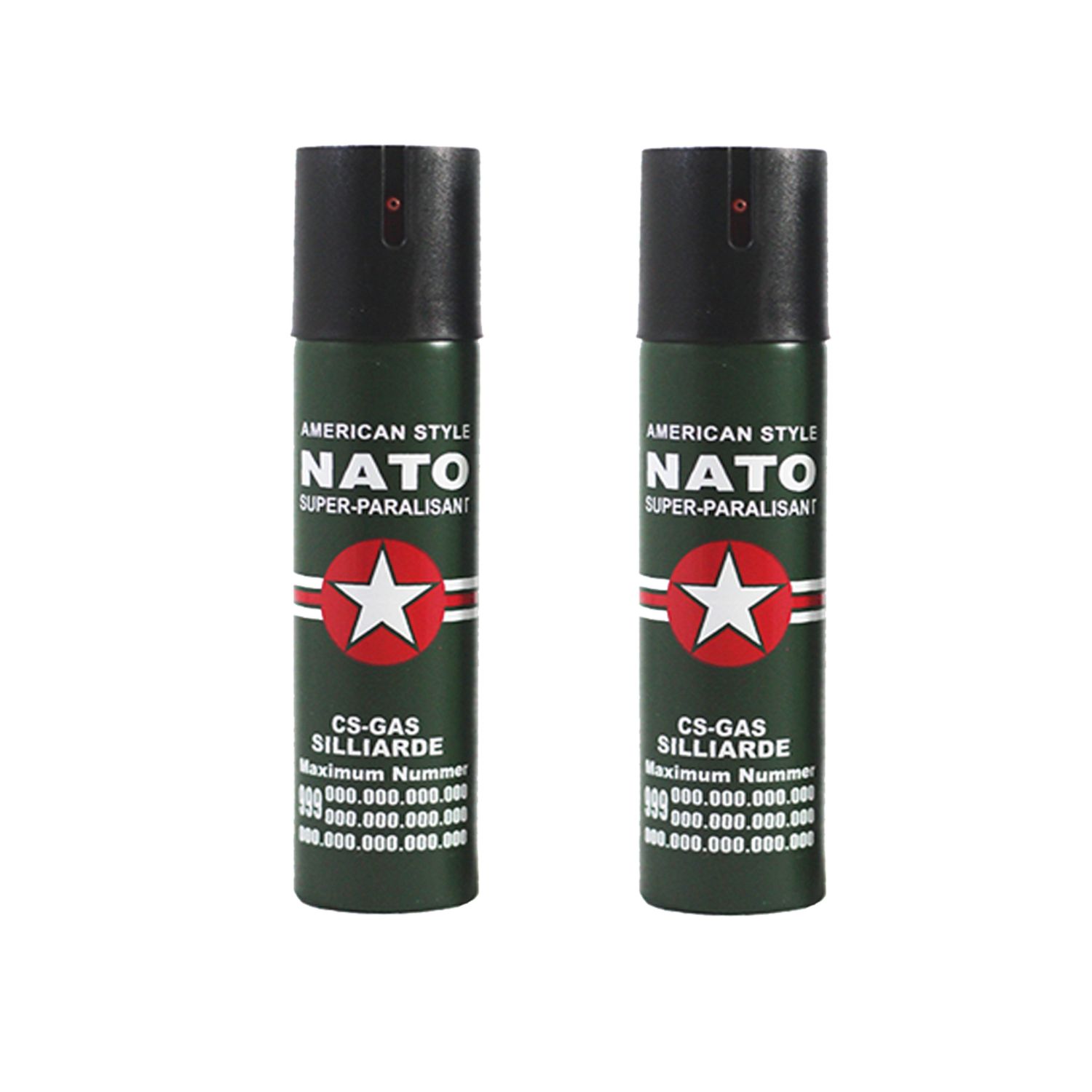 Set 2 sprayuri paralizante, NATO, 60 ml fotografia produsului