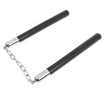 Set 2 Nunceag,/ nunchucku, 31 cm, lemn, negru fotografia produsului View 2 S