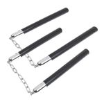 Set 2 Nunceag,/ nunchucku, 31 cm, lemn, negru fotografia produsului