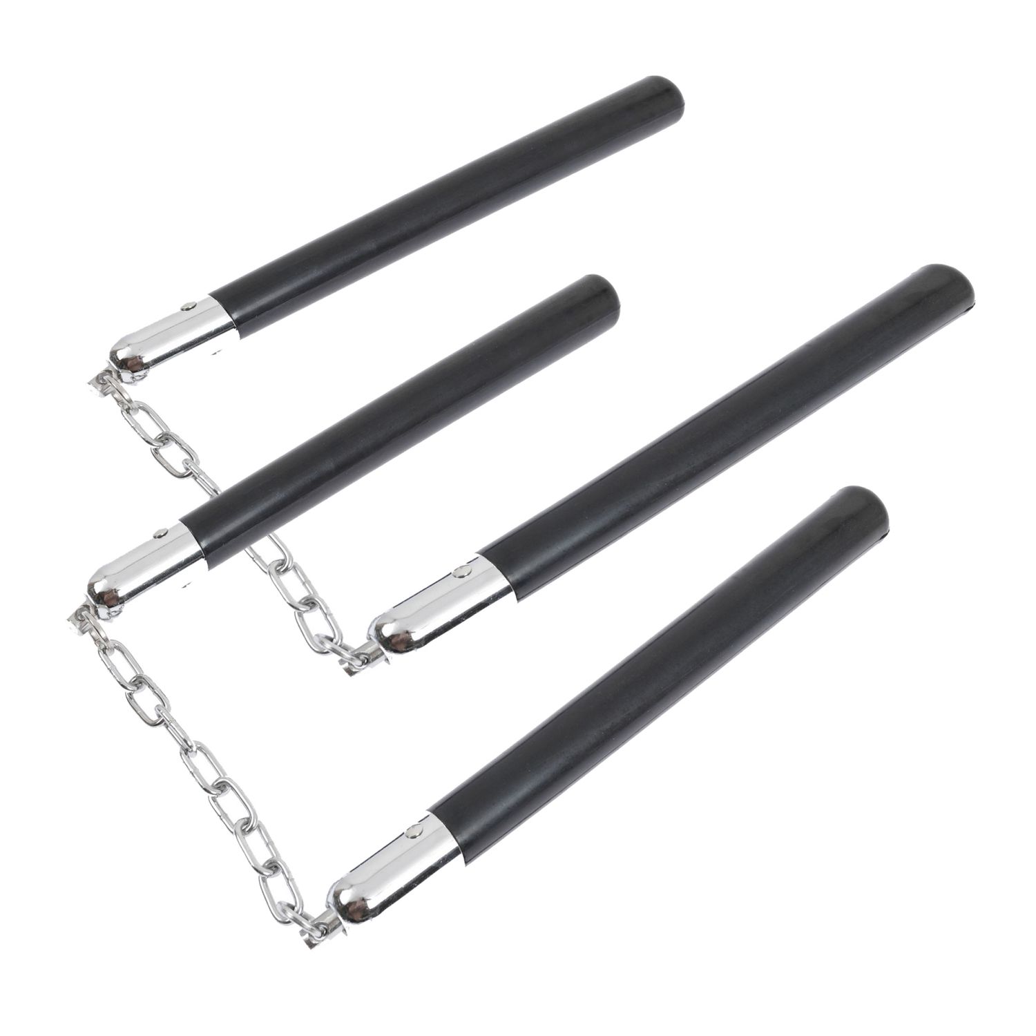 Set 2 Nunceag,/ nunchucku, 31 cm, lemn, negru fotografia produsului