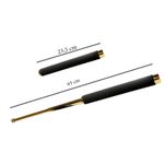 Set baston telescopic 65 cm auriu + box negru 1 cm grosime fotografia produsului View 6 S