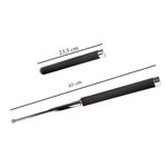 Baston telescopic 65 cm, argintiu, cadou spray NATO 60 ml fotografia produsului View 5 S