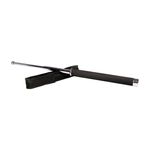 Baston telescopic 65 cm, argintiu, cadou spray NATO 60 ml fotografia produsului View 2 S