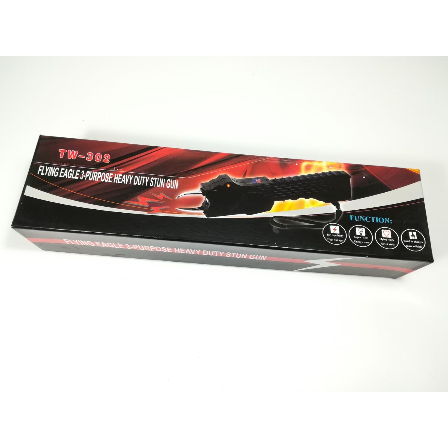 Electrosoc cu lanterna si sirena TW 302 fotografia produsului View 3 L