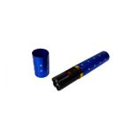 Mini electrosoc in forma de ruj cu lanterna, albastru fotografia produsului