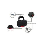 Electrosoc tip inel, 200 KW, negru fotografia produsului View 4 S