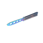 Cutit - Briceag fluture - Balisong - Butterfly, rainbow, pentru antrenament fotografia produsului View 2 S