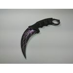 Cutit Karambit, Purple Lightning 18.5 cm fotografia produsului View 2 S