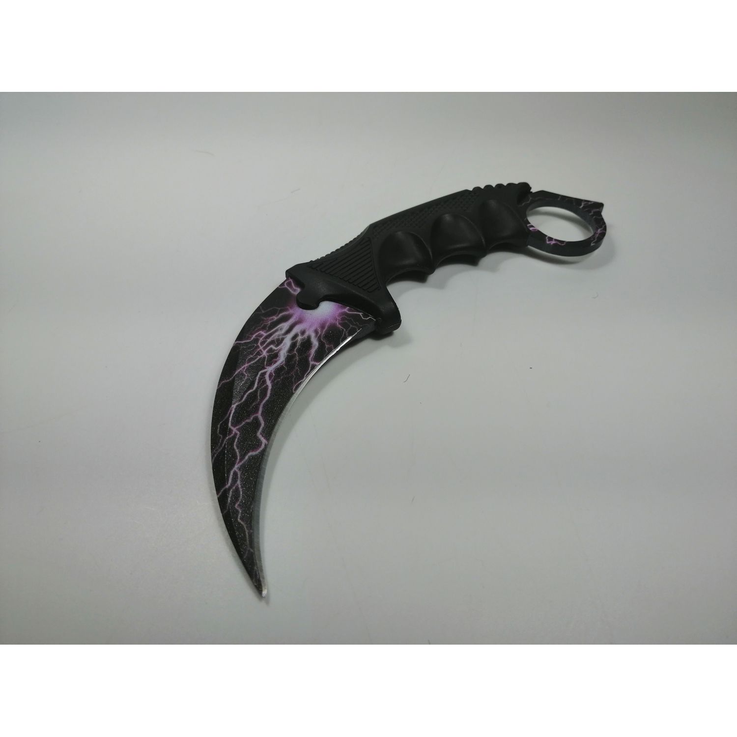 Cutit Karambit, Purple Lightning 18.5 cm fotografia produsului View 2 L