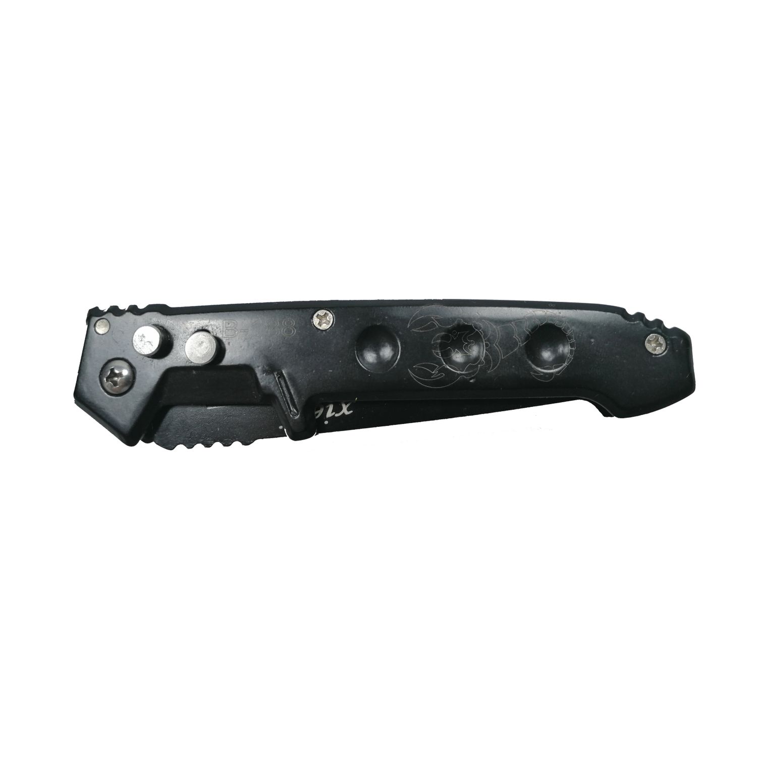 Cutit-Briceag, automatic, negru, prindere curea, 21.5 cm fotografia produsului View 2 L