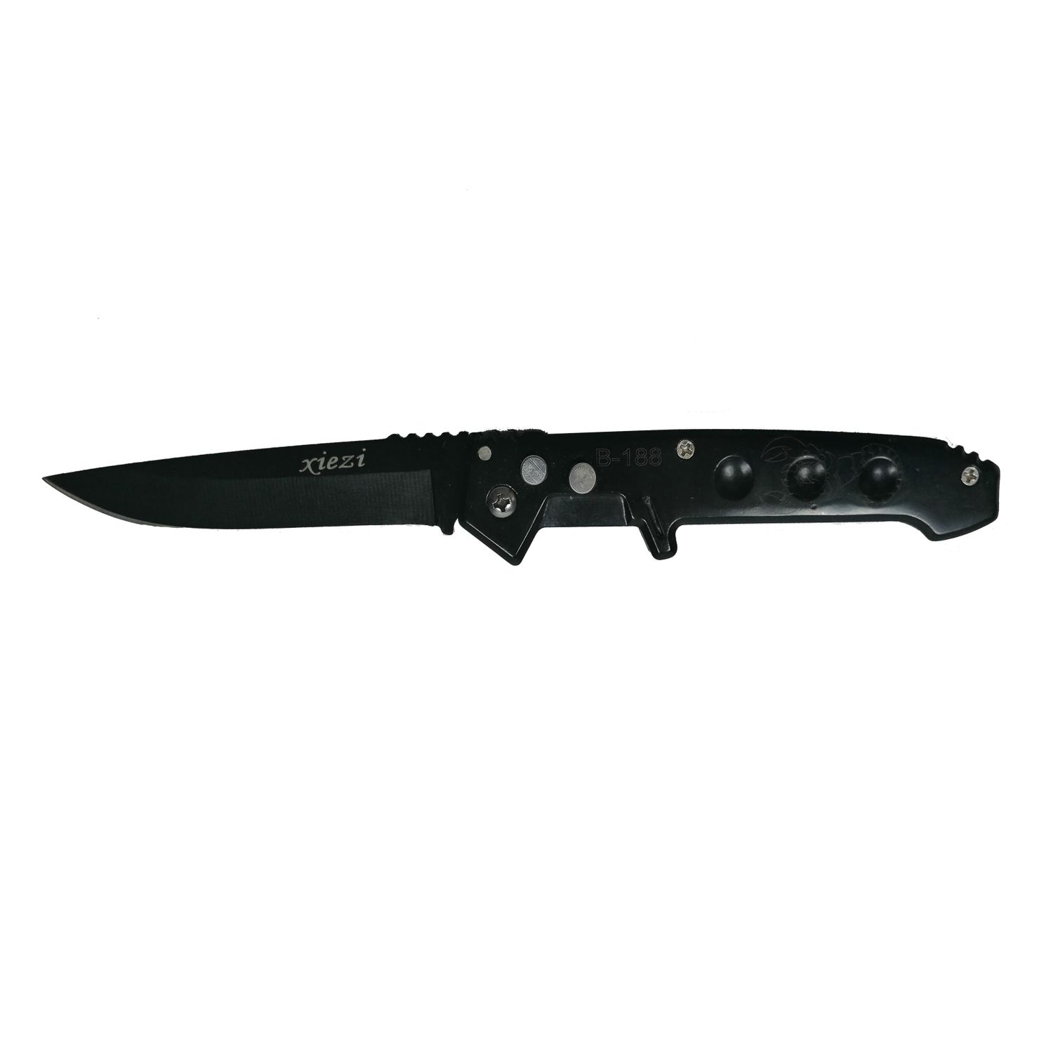 Cutit-Briceag, automatic, negru, prindere curea, 21.5 cm fotografia produsului