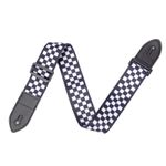 Curea pentru chitara IdeallStore&reg;, Check Sound, nylon, 155 cm, negru fotografia produsului
