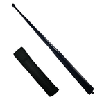 Baston telescopic 77 cm, negru, 4 sectiuni, husa cadou fotografia produsului