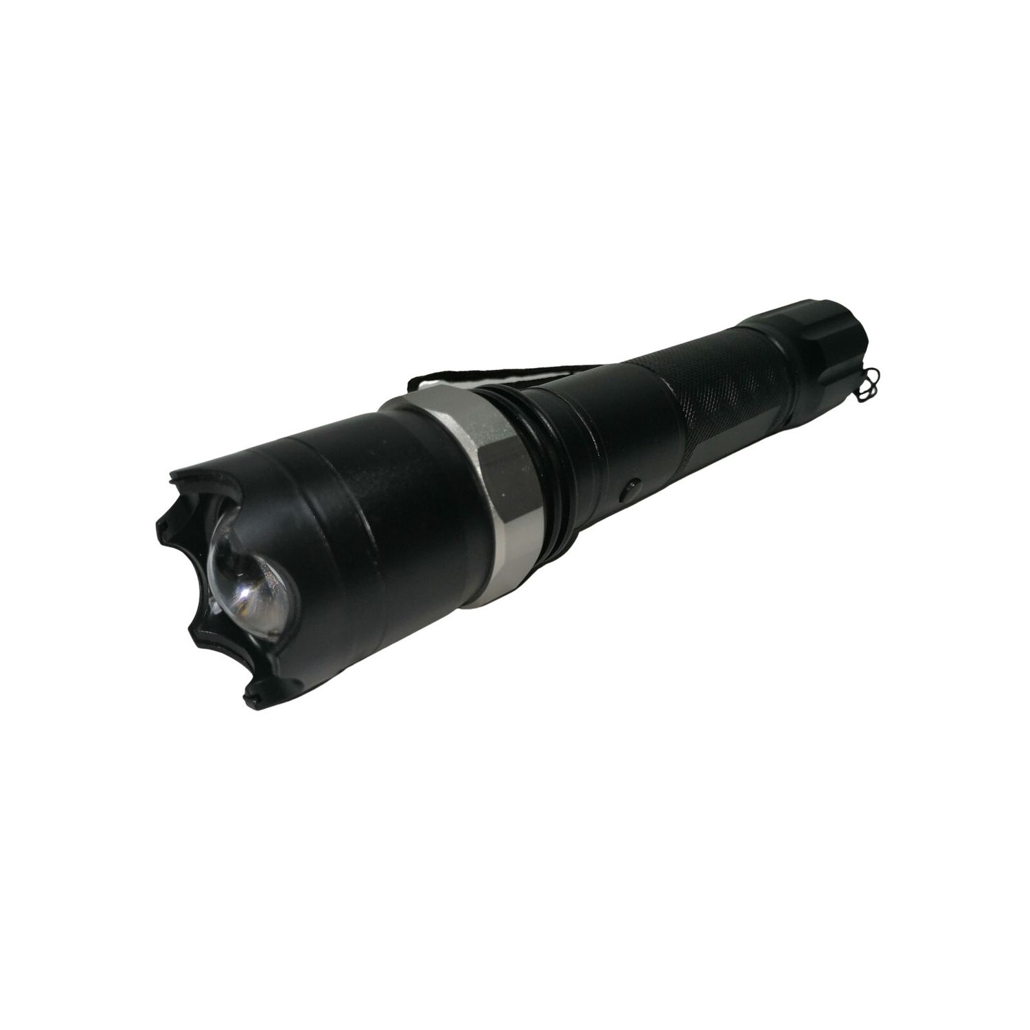 Lanterna cu electrosoc, metalic, negru, 19.5 cm fotografia produsului View 2 L