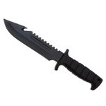 Cutit de vanatoare IdeallStore&reg;, Military Assault, 29 cm, negru, teaca inclusa fotografia produsului View 3 S