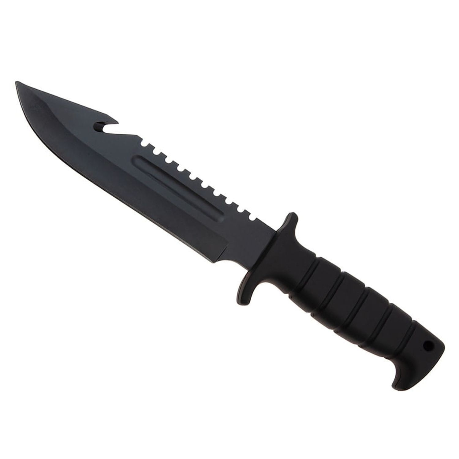 Cutit de vanatoare IdeallStore&reg;, Military Assault, 29 cm, negru, teaca inclusa fotografia produsului View 3 L
