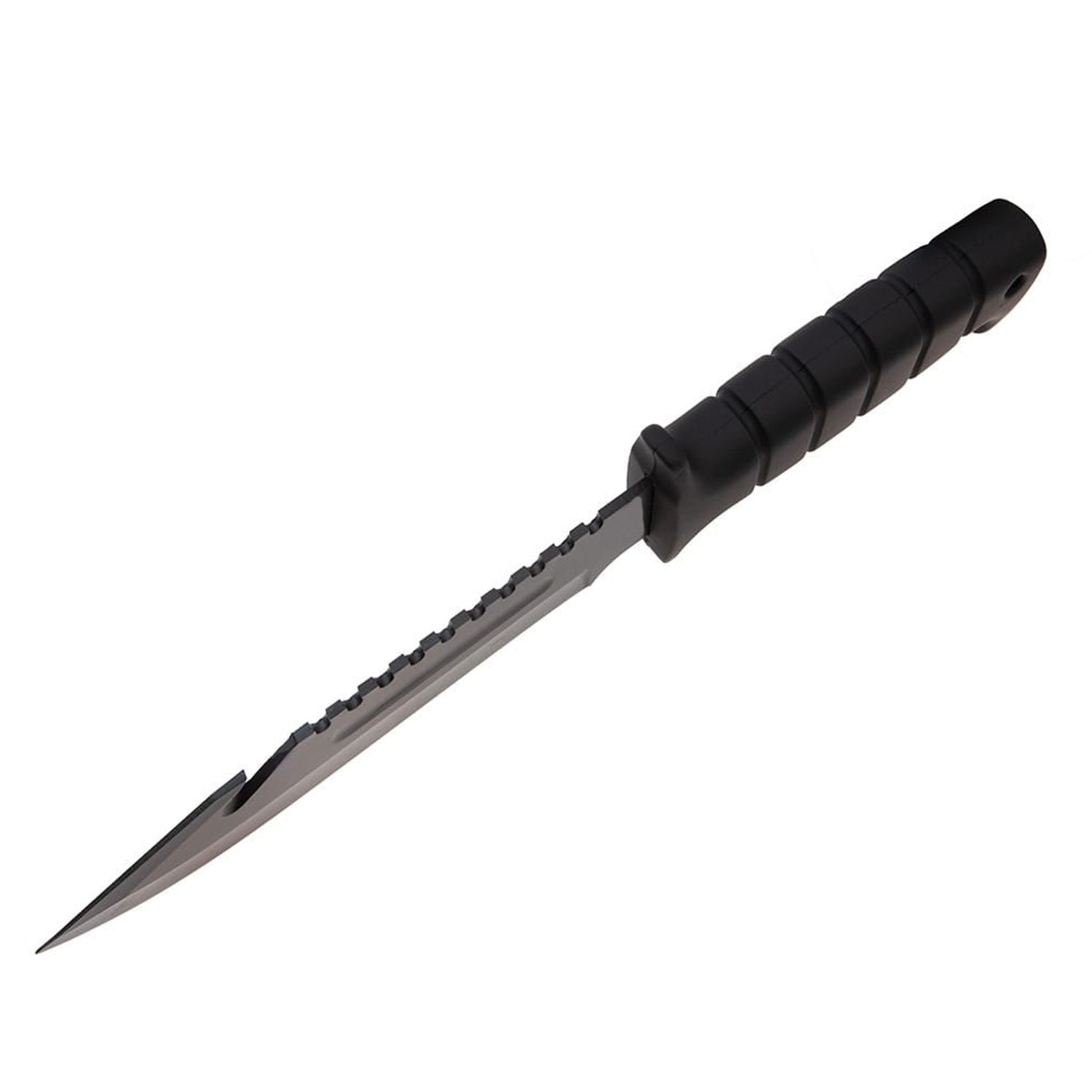 Cutit de vanatoare IdeallStore&reg;, Military Assault, 29 cm, negru, teaca inclusa fotografia produsului View 7 L