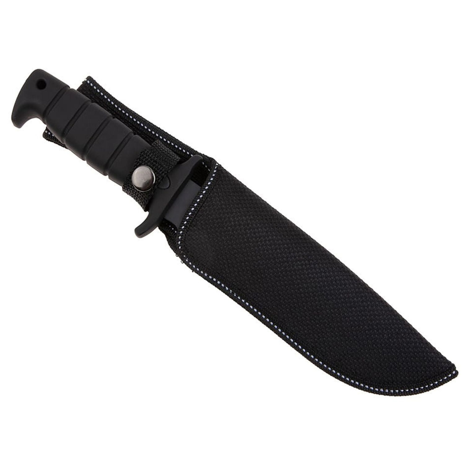 Cutit de vanatoare IdeallStore&reg;, Military Assault, 29 cm, negru, teaca inclusa fotografia produsului View 2 L