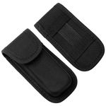 Toc briceag IdeallStore&reg;, cordura, 14.5 cm, velcro, negru fotografia produsului View 6 S