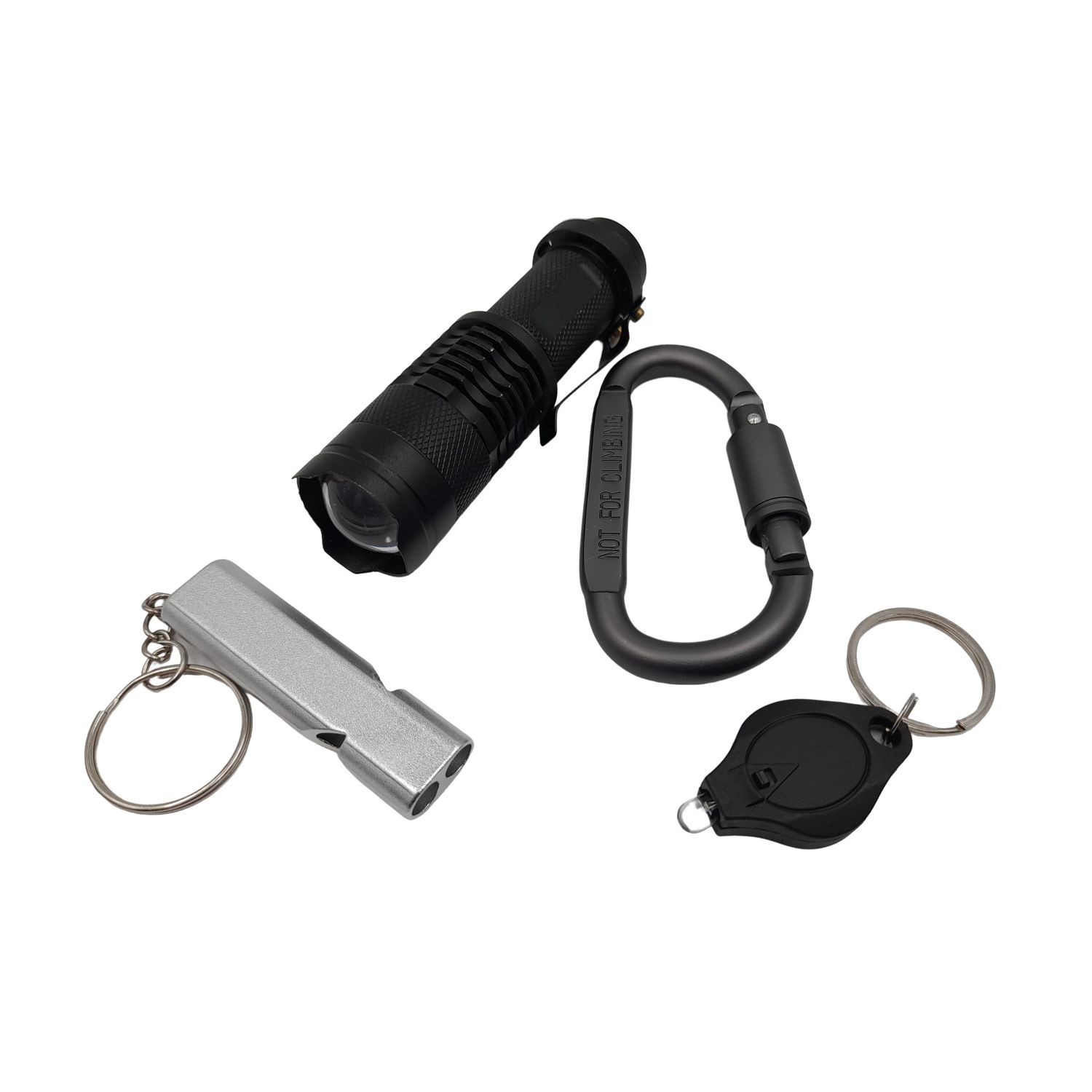 Kit supravietuire IdeallStore&reg;, Self Help, 13 elemente multifunctionale, negru fotografia produsului View 6 L