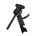 Kit supravietuire IdeallStore&reg;, On Point, 13 elemente multifunctionale, negru fotografia produsului View 6 S