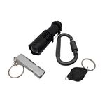 Kit supravietuire IdeallStore&reg;, On Point, 13 elemente multifunctionale, negru fotografia produsului View 8 S