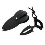 Cutit tactic IdeallStore&reg;, Spear Comando, 13 cm, negru, teaca inclusa fotografia produsului