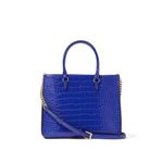 Geanta, The Victoria Structured Satchel, Sapphire Croc fotografia produsului View 2 S