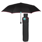 Mini Umbrela ploaie pliabila  pt barbati neagra fotografia produsului