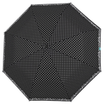 Mini Umbrela ploaie automata neagra cu buline fotografia produsului View 3 S