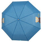 Mini Umbrela ploaie pliabila model denim bleu Teddy Bear fotografia produsului