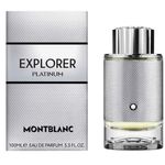 Apa de parfum Montblanc Explorer Platinum, 60 ml, pentru barbati fotografia produsului
