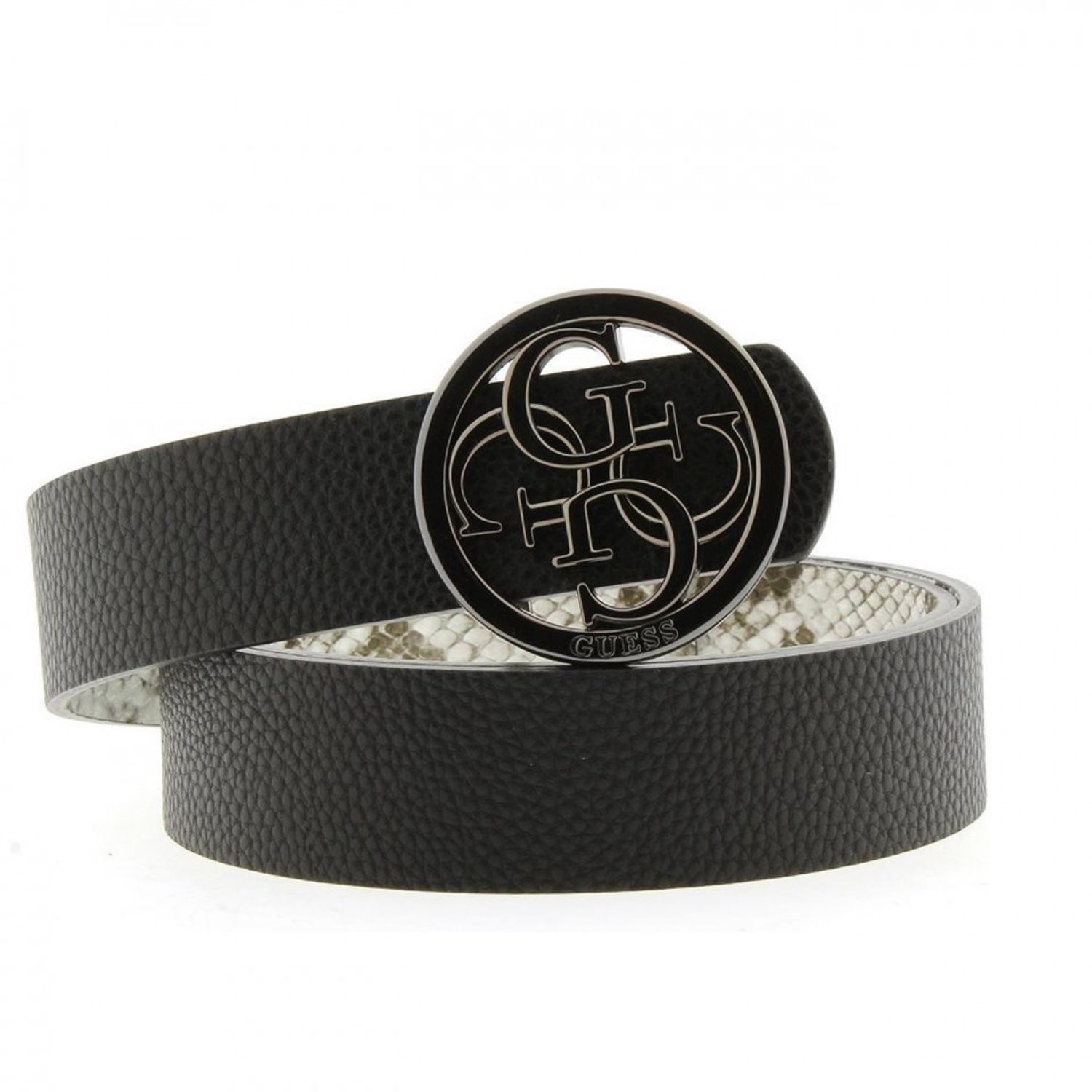 Curea dama reversibila Guess Kirby, Negru fotografia produsului