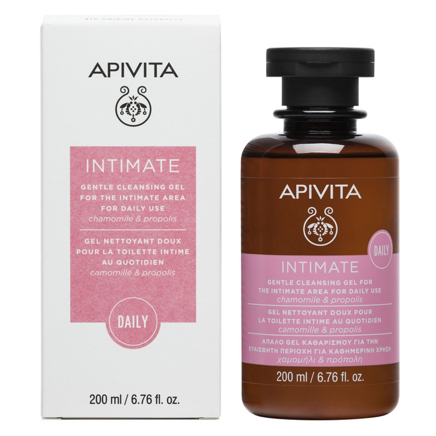 Gel igiena intima Apivita, 200 ml fotografia produsului