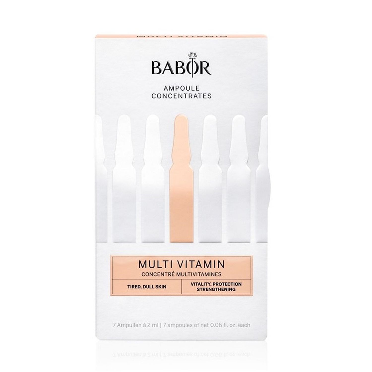 Set Fiole Babor Multi Vitamin cu efect de revitalizare, 7 x 2 ml fotografia produsului
