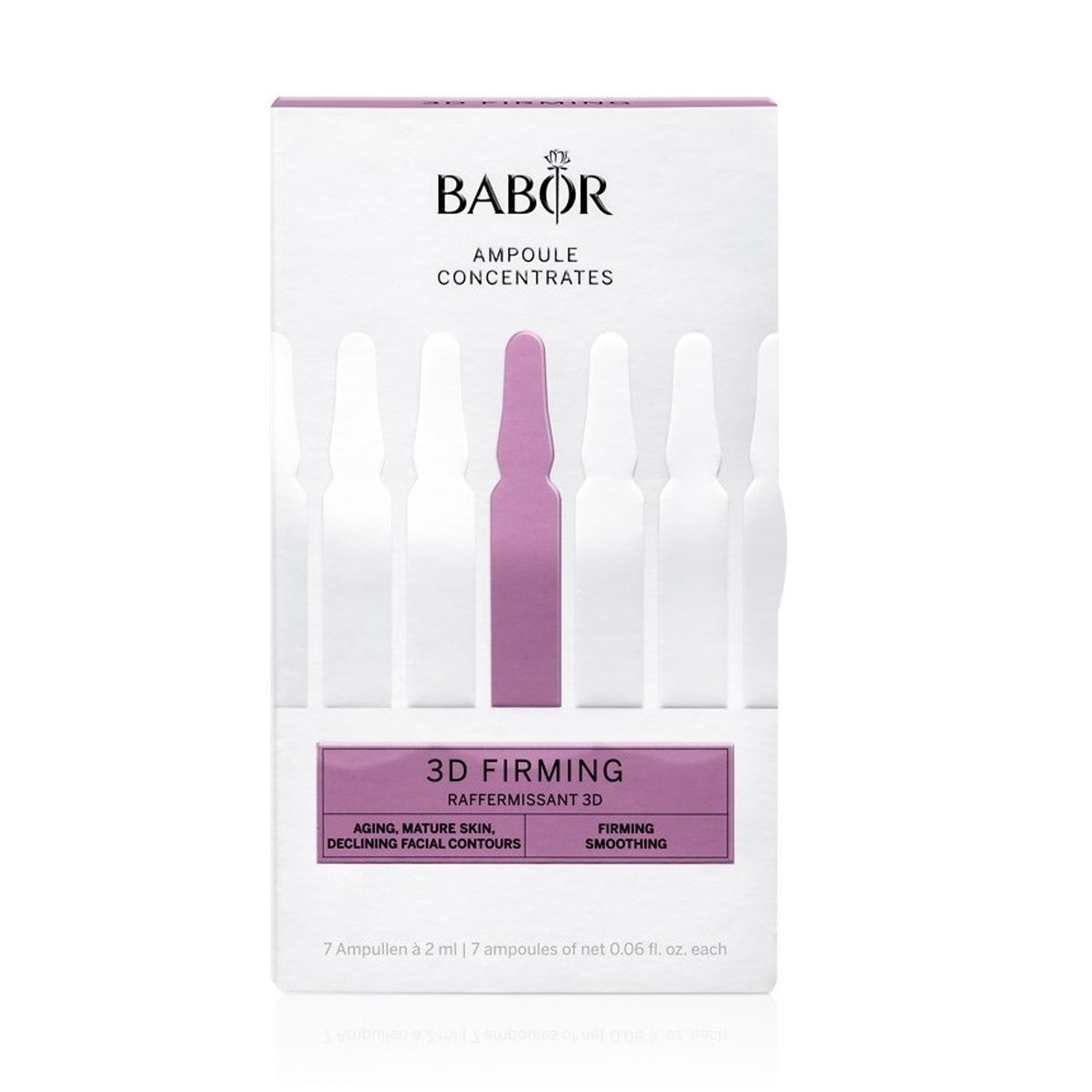 Set Fiole Babor 3D Firming pentru fermitate, 7 x 2 ml fotografia produsului