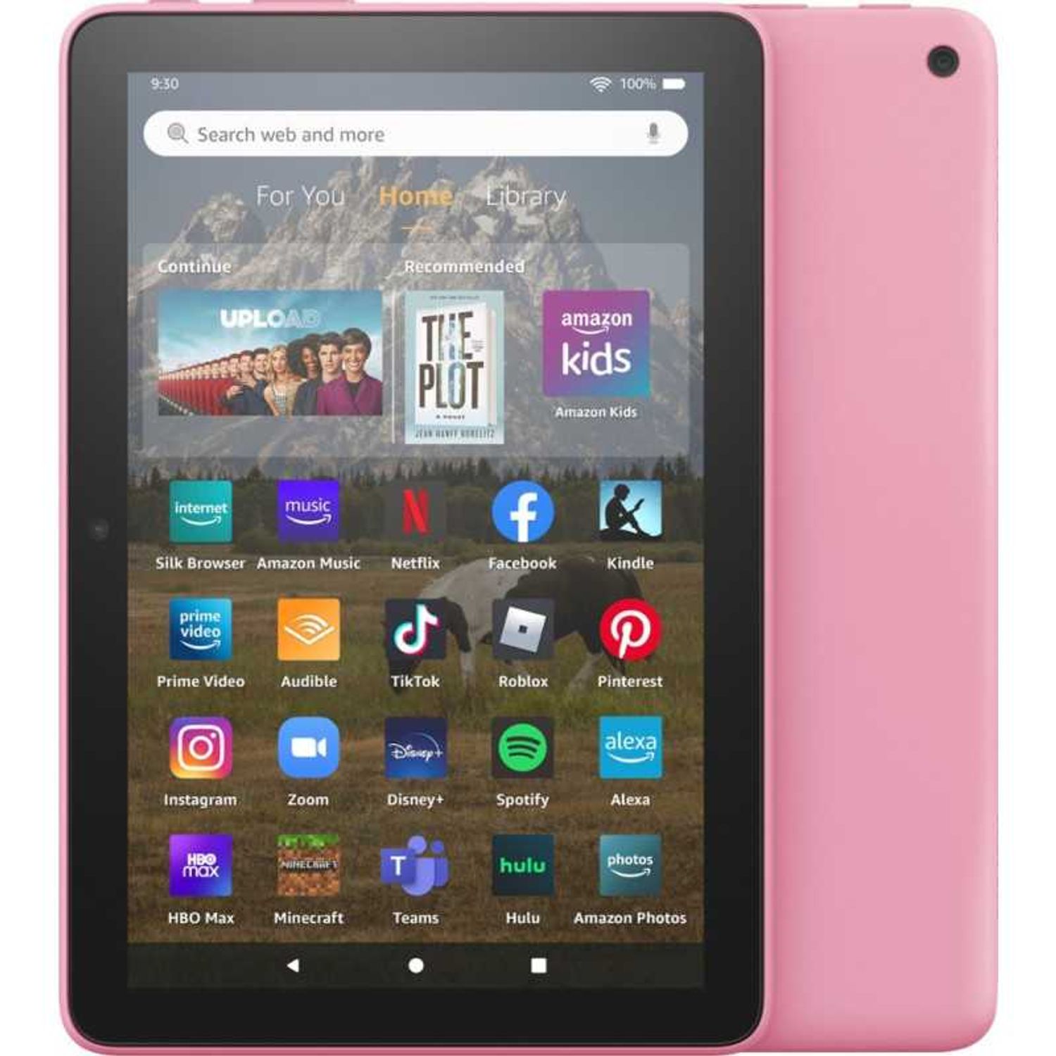 Tableta Amazon Fire HD 8 12th Generation 2022 32 GB Roz fotografia produsului