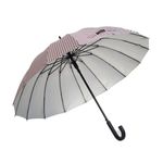 Umbrela lunga automata PAMI, U-S621-349, 60 cm, 16 spite Grena fotografia produsului View 4 S