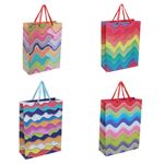 Set 4 pungi cadou PAMI, PC-621-98L, 30x40x12 cm, Multicolor fotografia produsului
